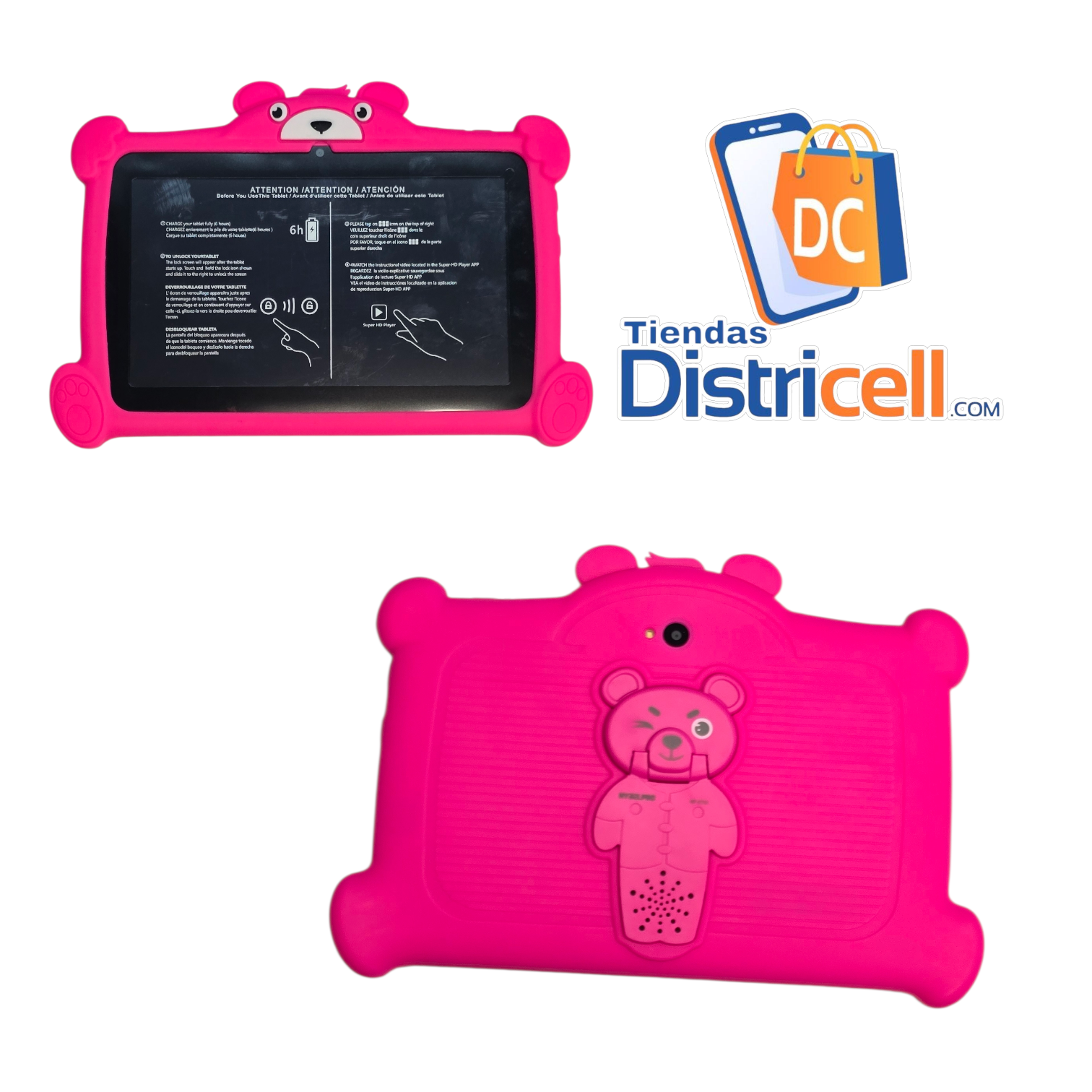 Tabletas para niños.