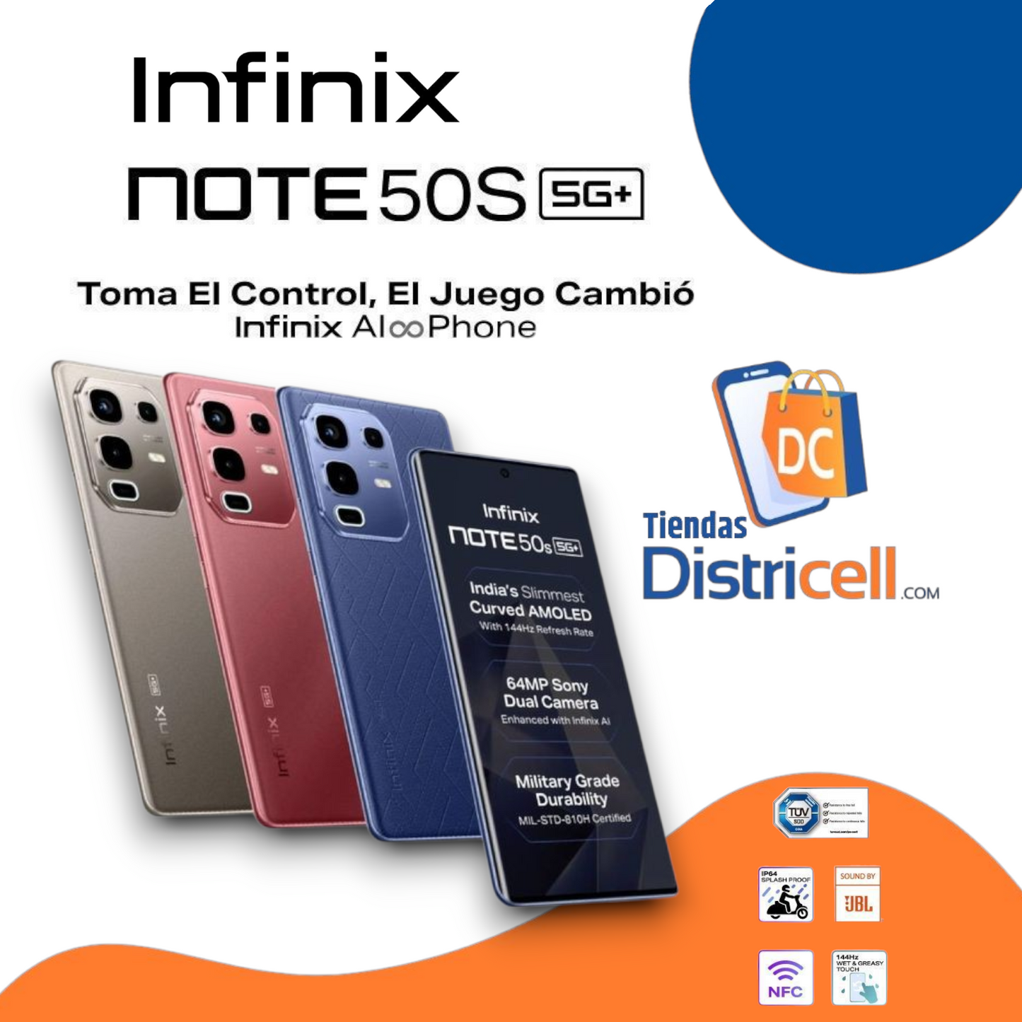Infinix note 50s
