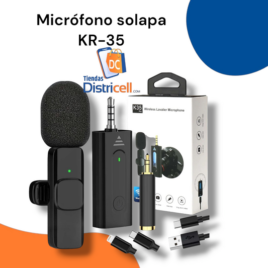 Micrófono  solapa KR-35