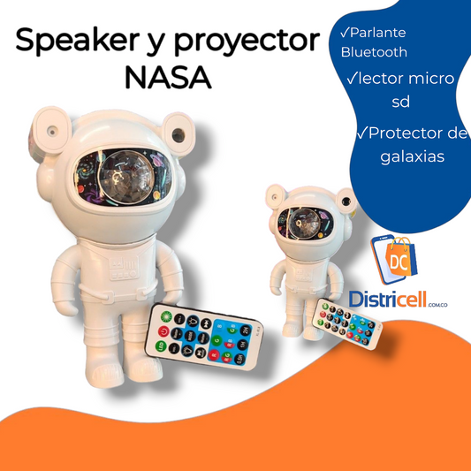 Speaker y Proyector NASA