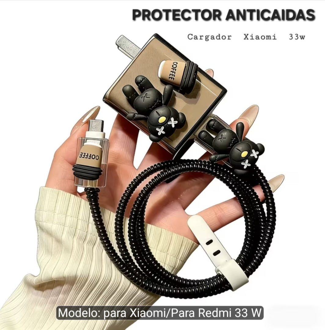 Protector de Cargador y Cable Para Xiaomi de 33w