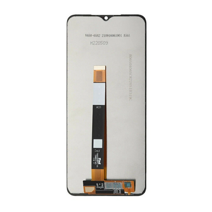 Pantalla LCD de repuesto para Samsung Galaxy A03s con ensamblaje de digitalizador táctil.