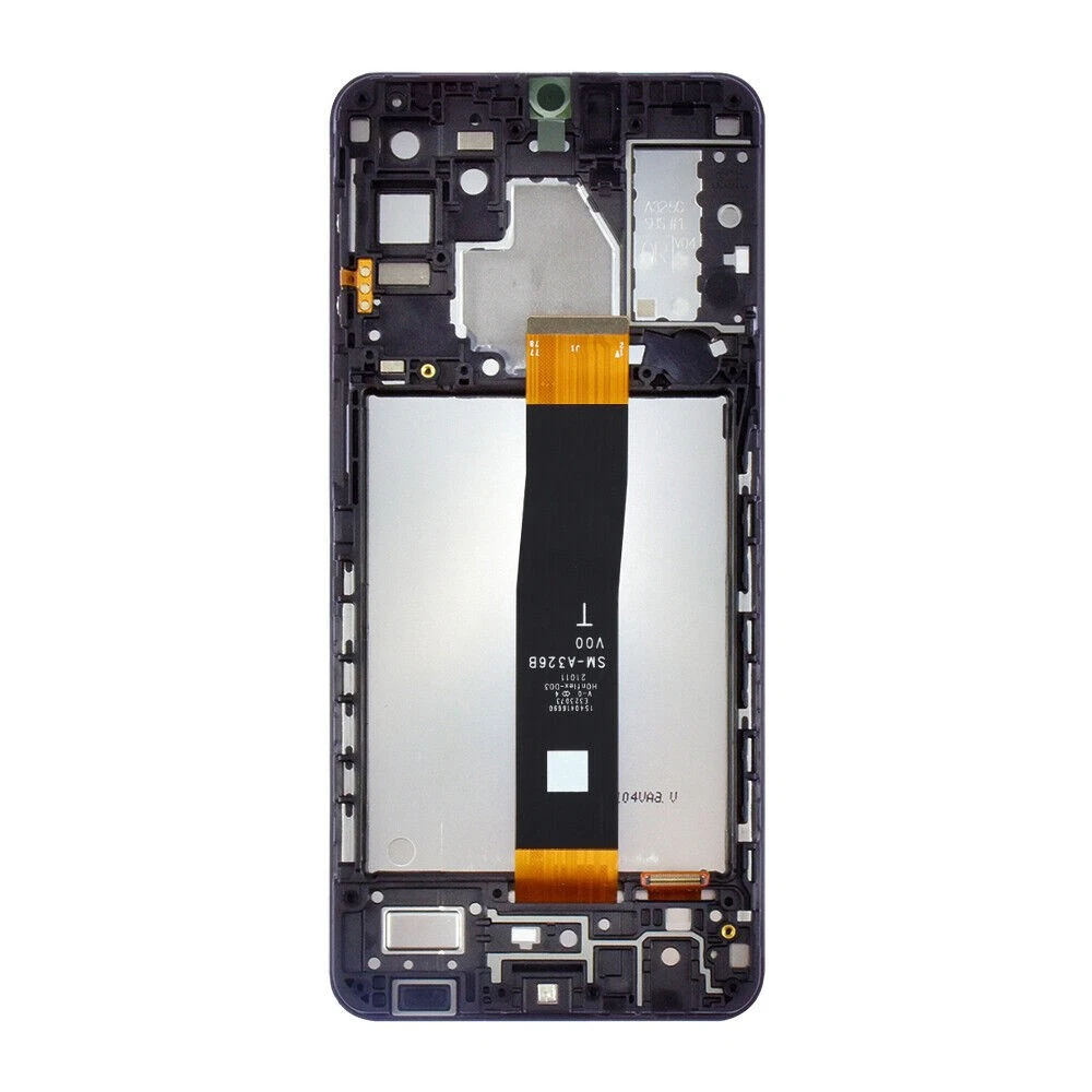 Pantalla LCD de repuesto para Samsung Galaxy A32 con ensamblaje de digitalizador táctil.