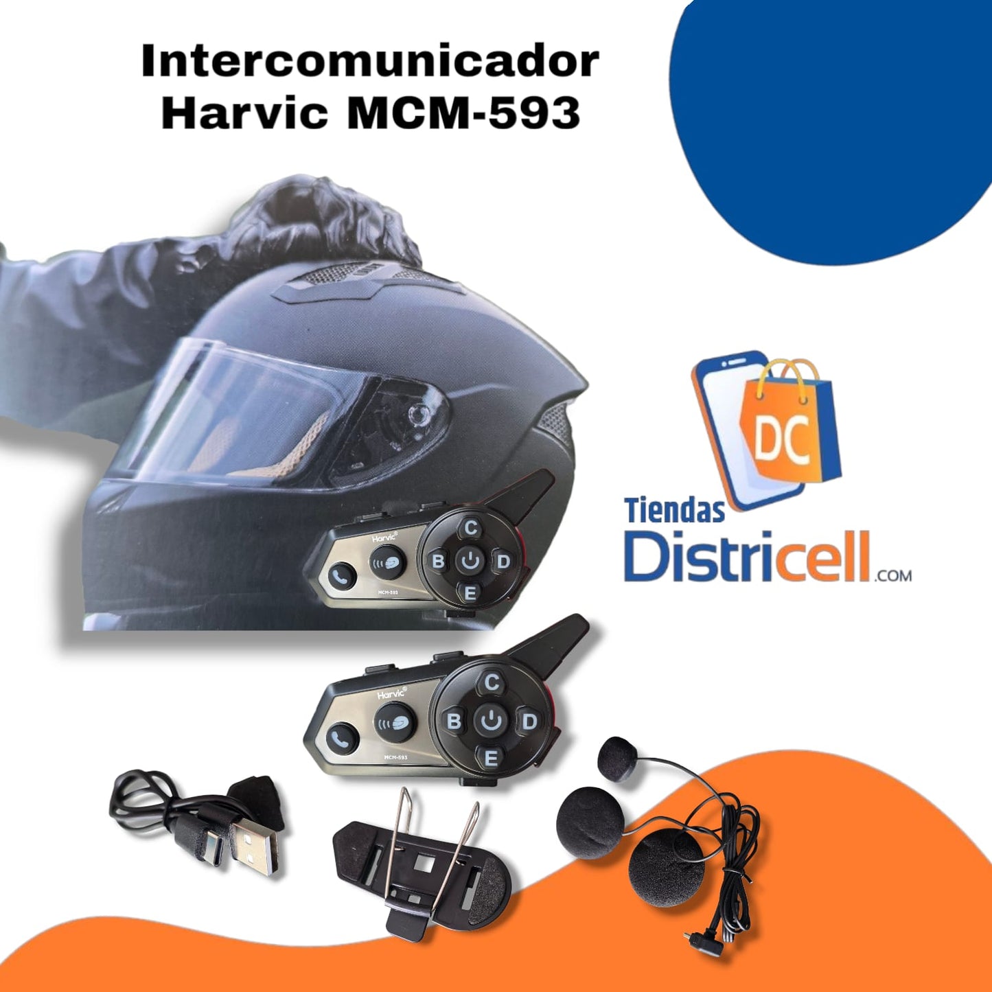Intercomunicador Harvic MCM-593